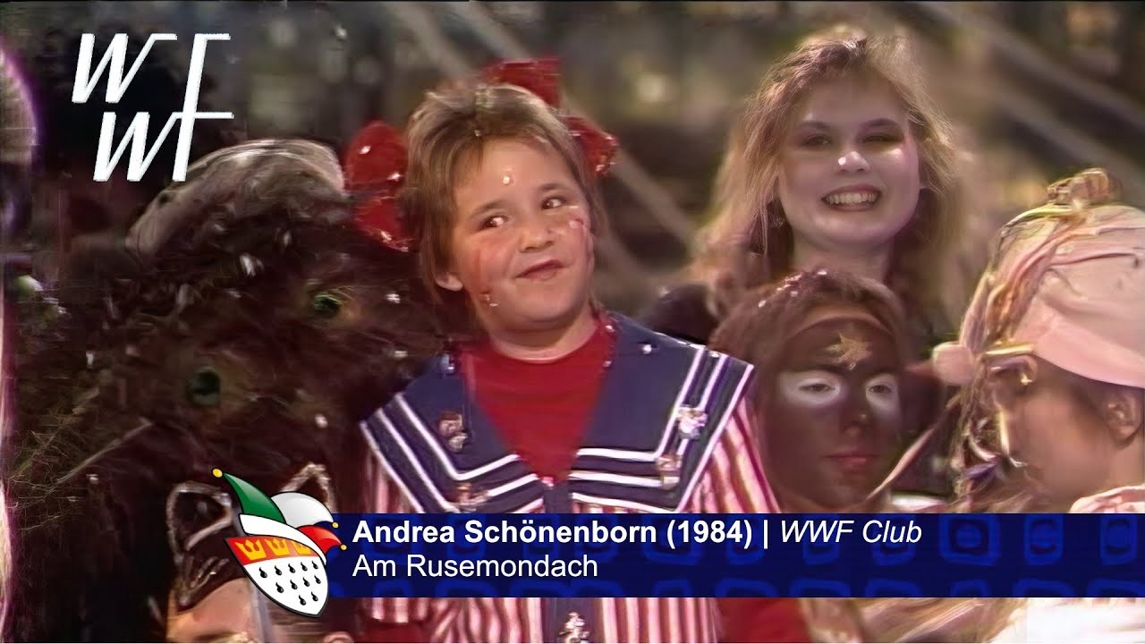 Andrea Schönenborn - Am Rusemondach (WWF Club) 02.03.1984