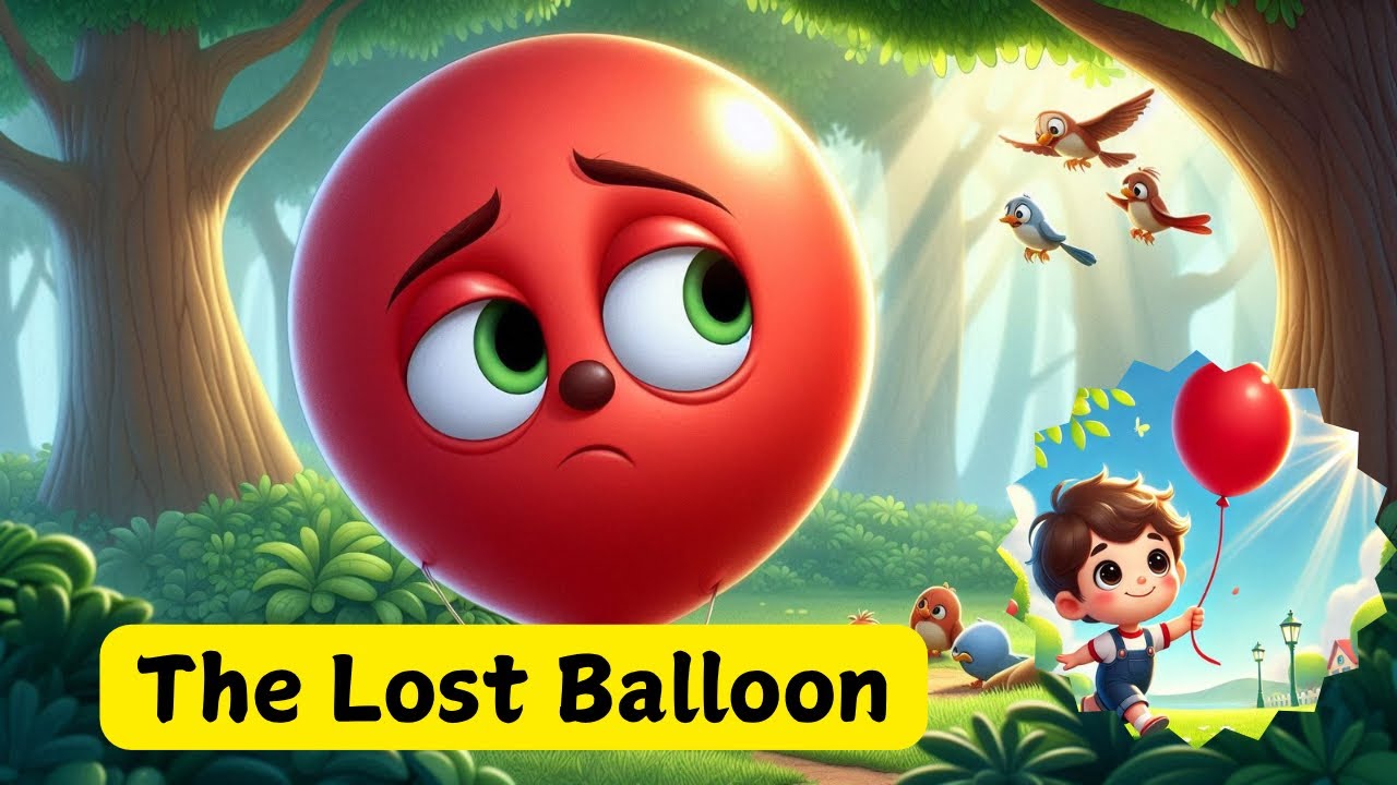 A One minute story | Moral stories | Short story |The Lost Balloon  #moralstories