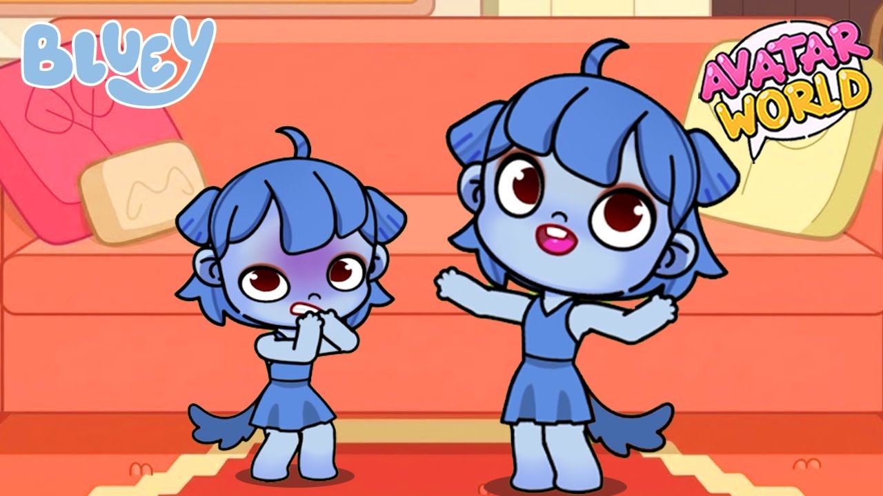 🐶 BLUEY EN MUNDO AVATAR  🐾 Mini Bluey 🐶 Episodio completo