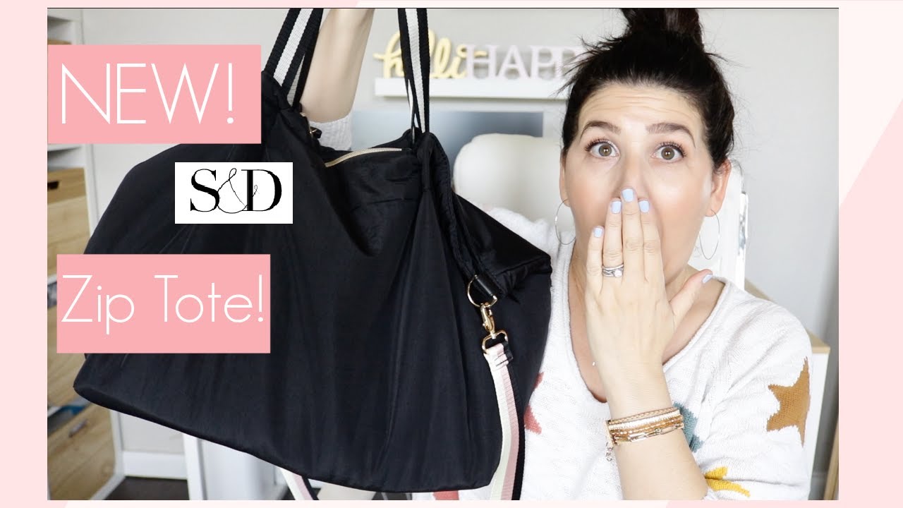 Stella and Dot | Large Zip it Tote