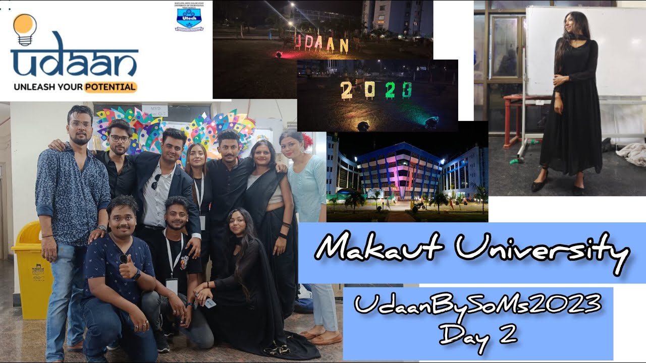 UDAAN 2023 | Cultural Events Day | Makaut University | The Biggest Management Summit of Makaut, WB