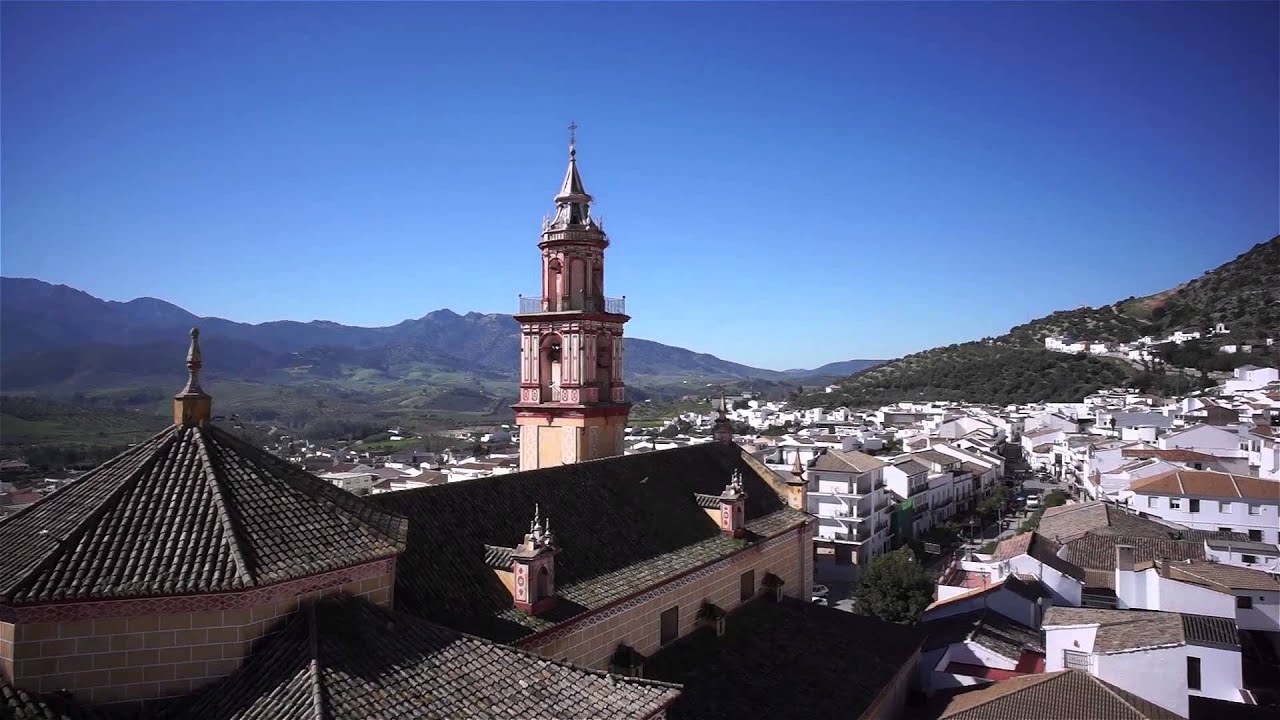 Algodonales, a vista de pájaro