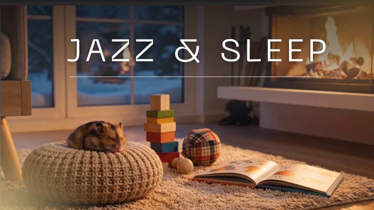 Cozy Home Jazz – Warm Fireplace Ambience for Sleep & Relax
