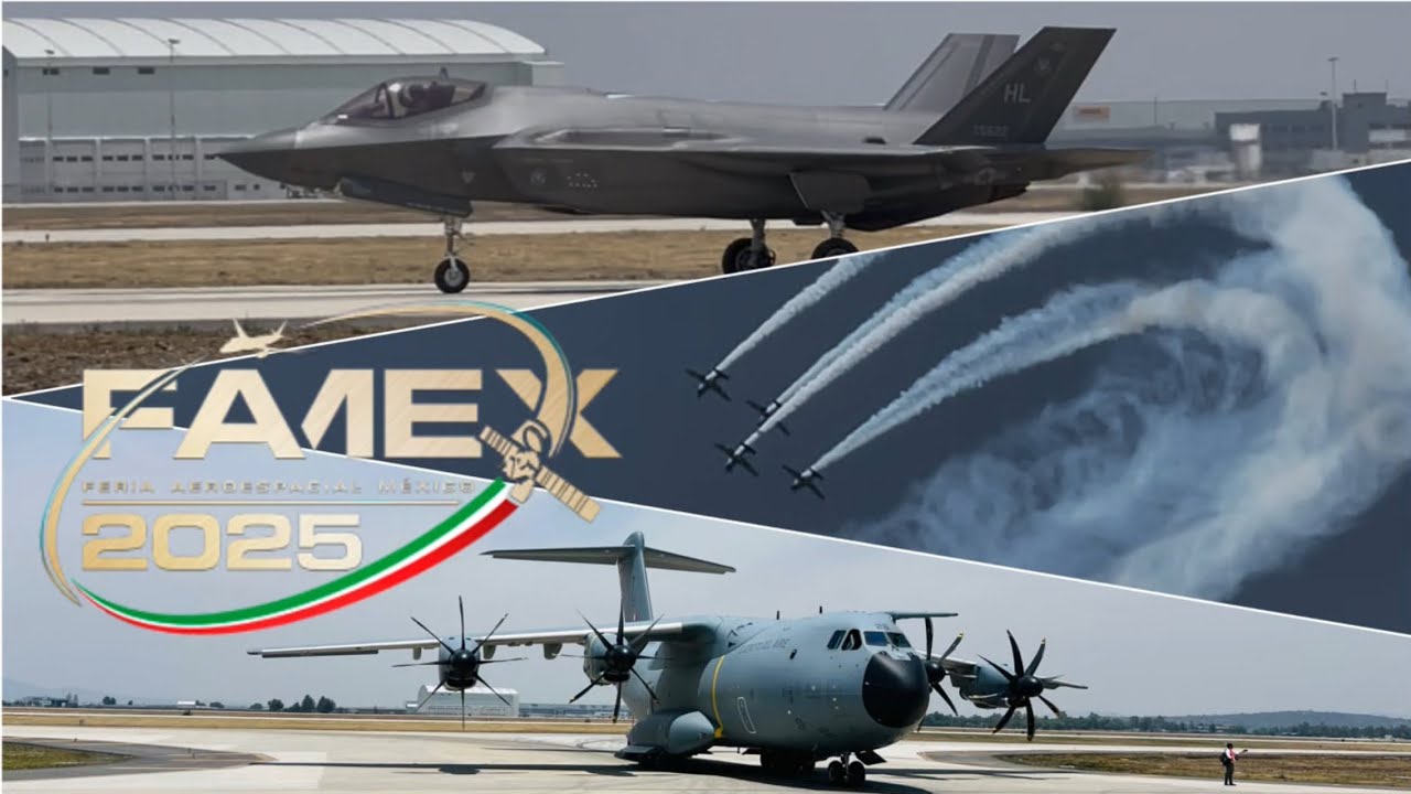 FAMEX 2025, Show Aéreo | F-35, A400M, KC-135 y más!!! #famex #fuerzaaereamexicana