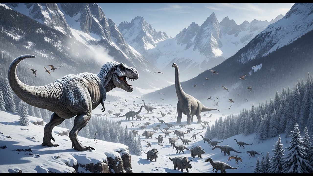 RELEASE ALL 110 SPECIES IN THE SWISS ALPS - Jurassic World Evolution 3: Snowy Survival