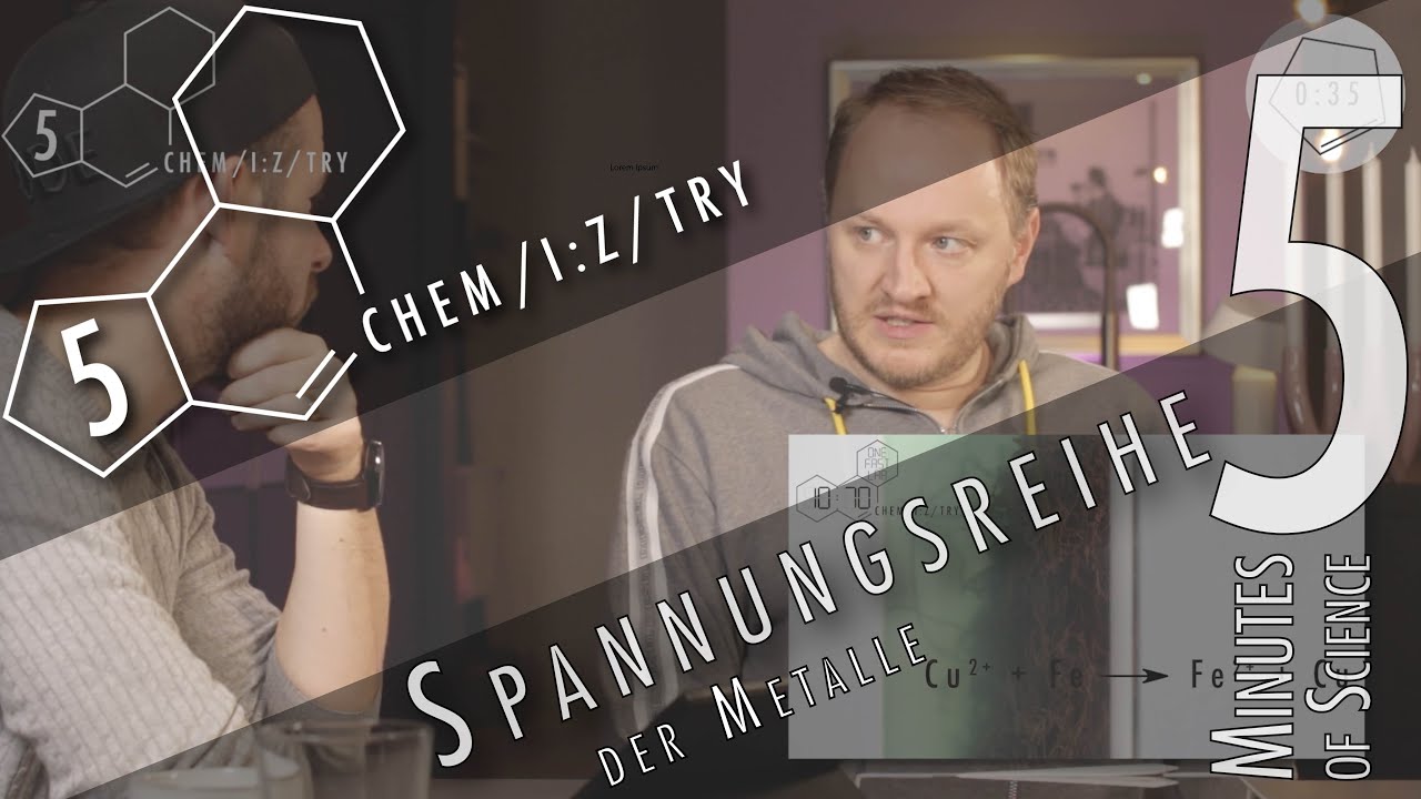 5 Minutes of Science: Spannungsreihe der Metalle