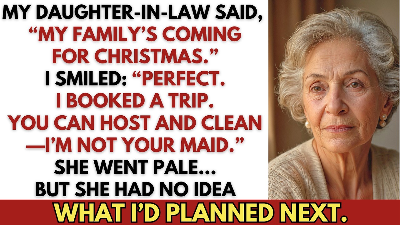 Is My Daughter-in-Law’s Family Coming for Christmas? Fine—I’ll Travel Instead.