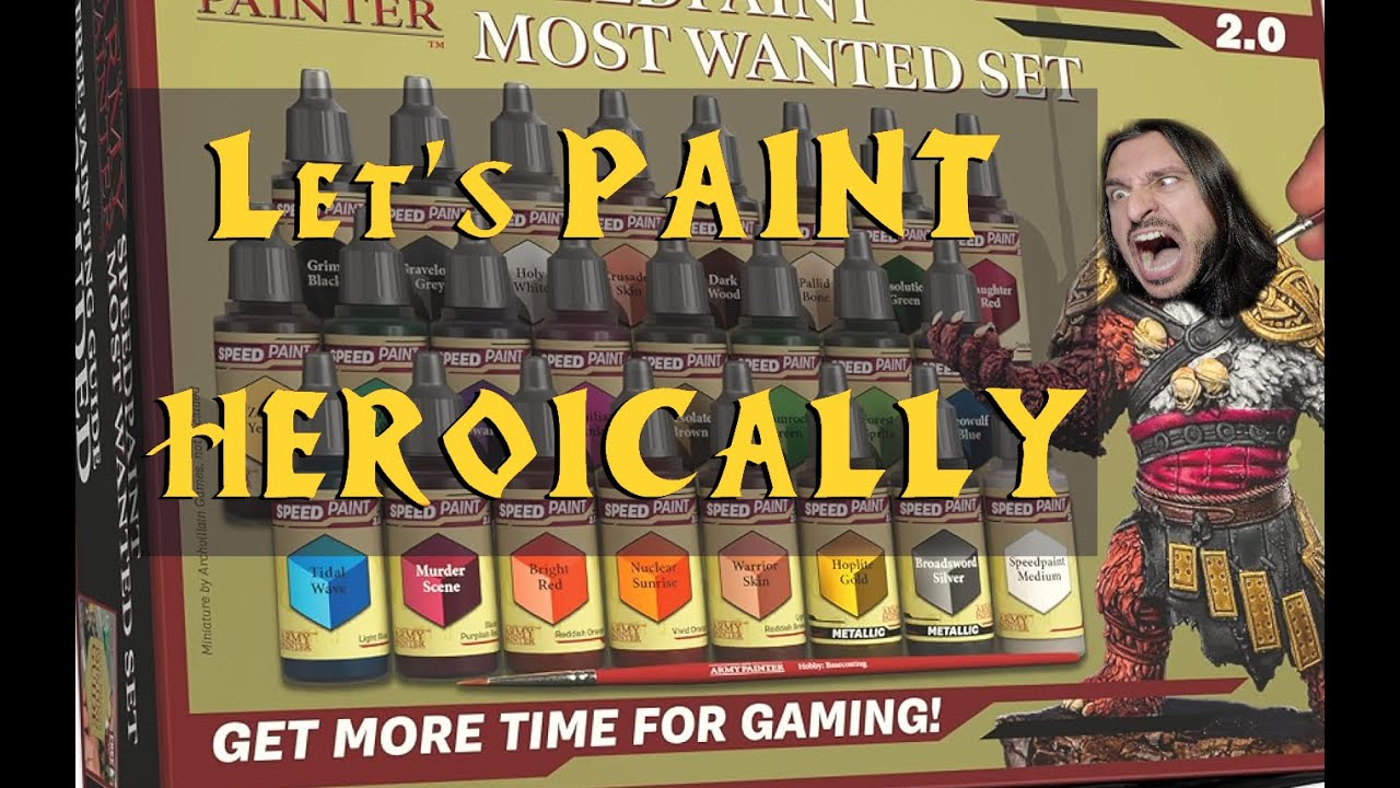 Let's Paint HEROQUEST with ARMY PAINTER SPEEDPAINTS 2.0!