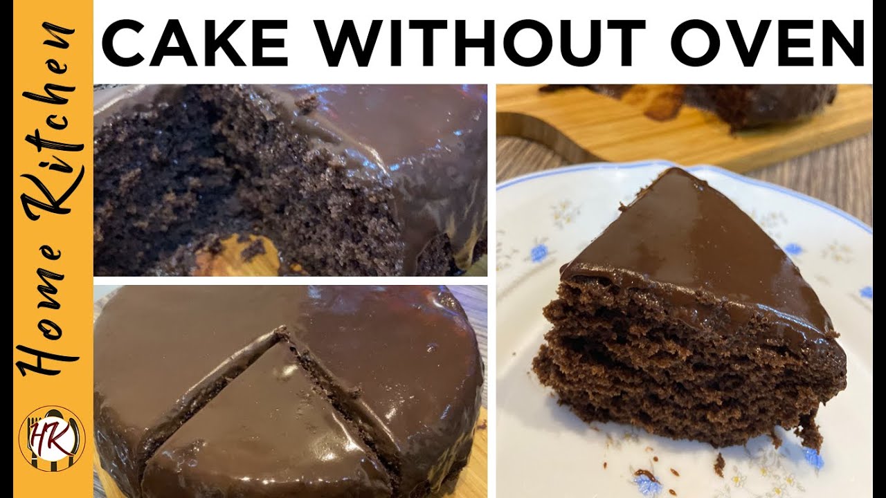 Chocolate Cake Recipe | Super Moist | how to make chocolate cake without oven | Home Kitchen (HK).