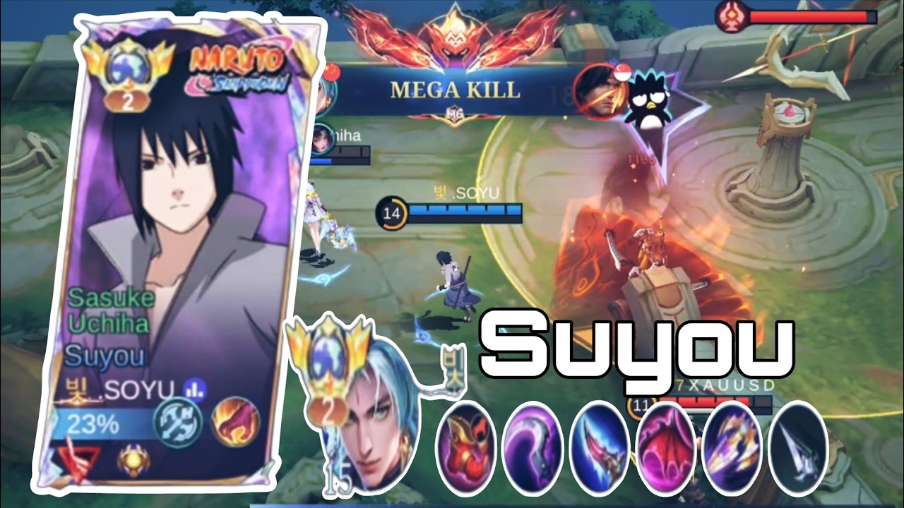 🔥 SUYOU  MEGA KILL Domination | Full Damage Build & Gameplay 🔥Top Global Suyou by SOYU