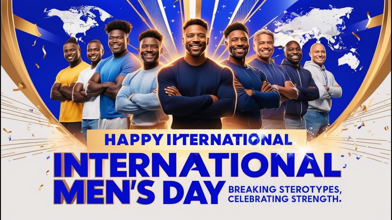 72 Hours to Break Male Stereotypes on International Men's DAY 2024!