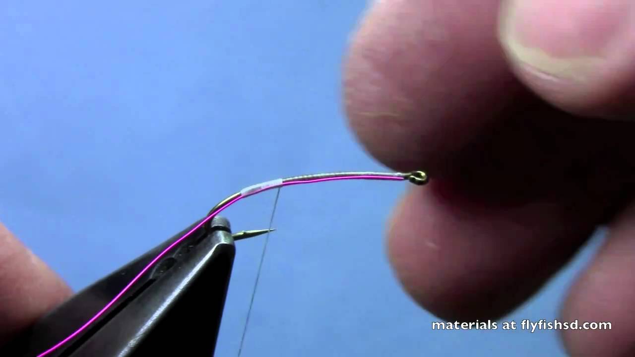 Fly Tying with Hans- Pinkie Worm-Midge