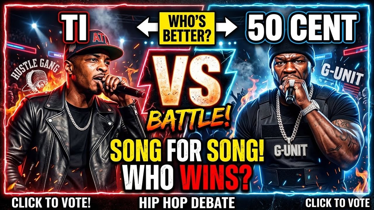 T.I. vs 50 Cent… This Got PERSONAL 😳 (Song for Song Battle)