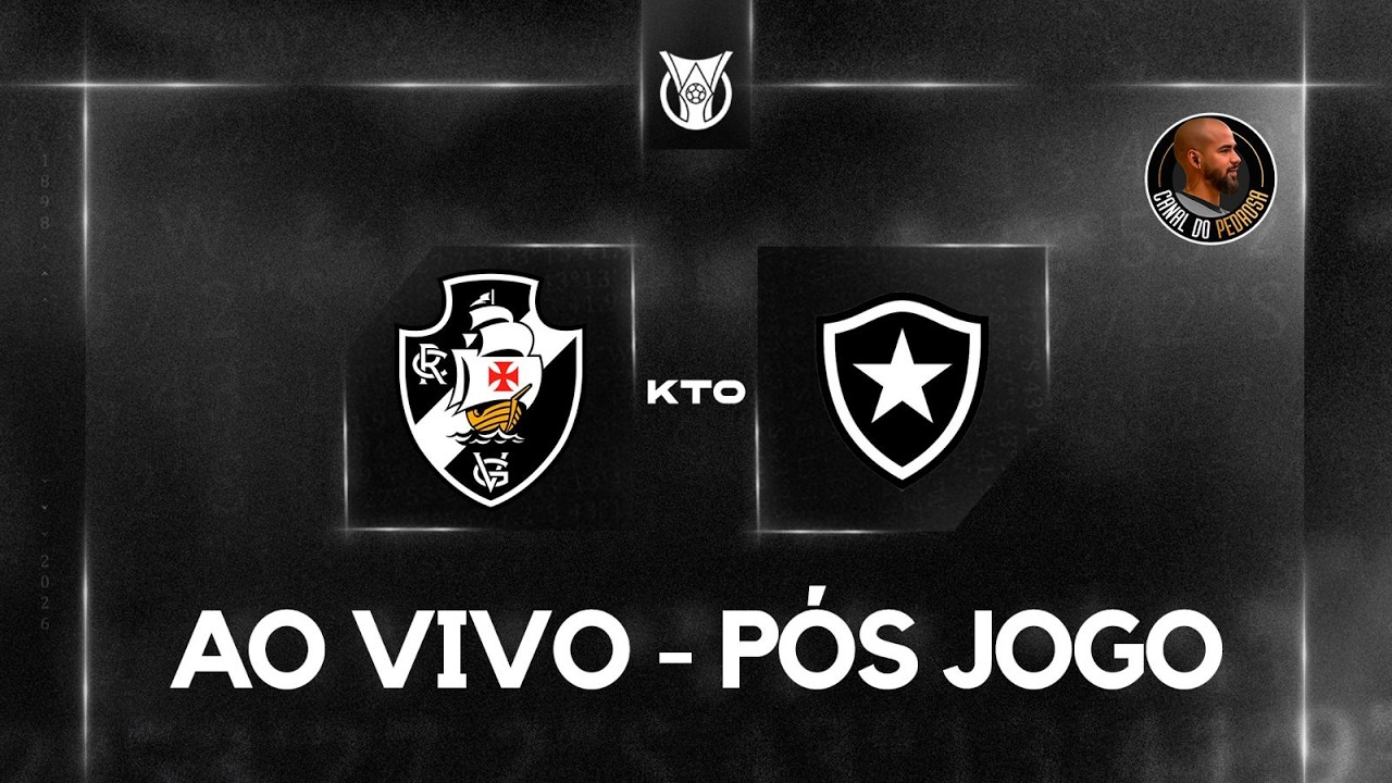LIVE KTO P&Oacute;S-JOGO | VASCO 1X2 BOTAFOGO | TIME QUE TOMA GOL TODO JOGO N&Atilde;O VAI ESCAPAR SEMPRE