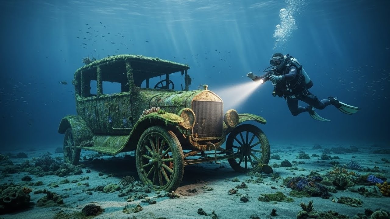 ASMR Deep Sea Rescue: Restoring a 1918 Ford Model T After 100 Years Underwater