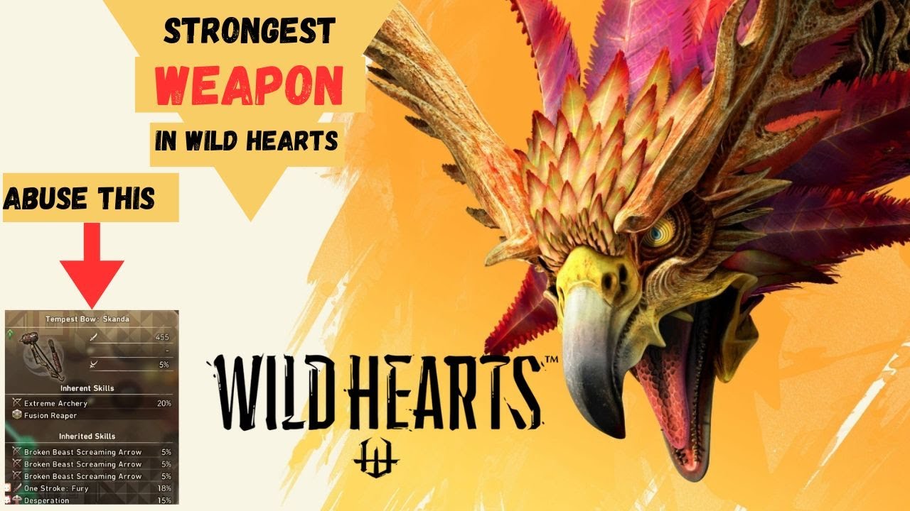 Wild Hearts - Most Broken Weapon In The game The Bow + 20 Sec Amaterasu