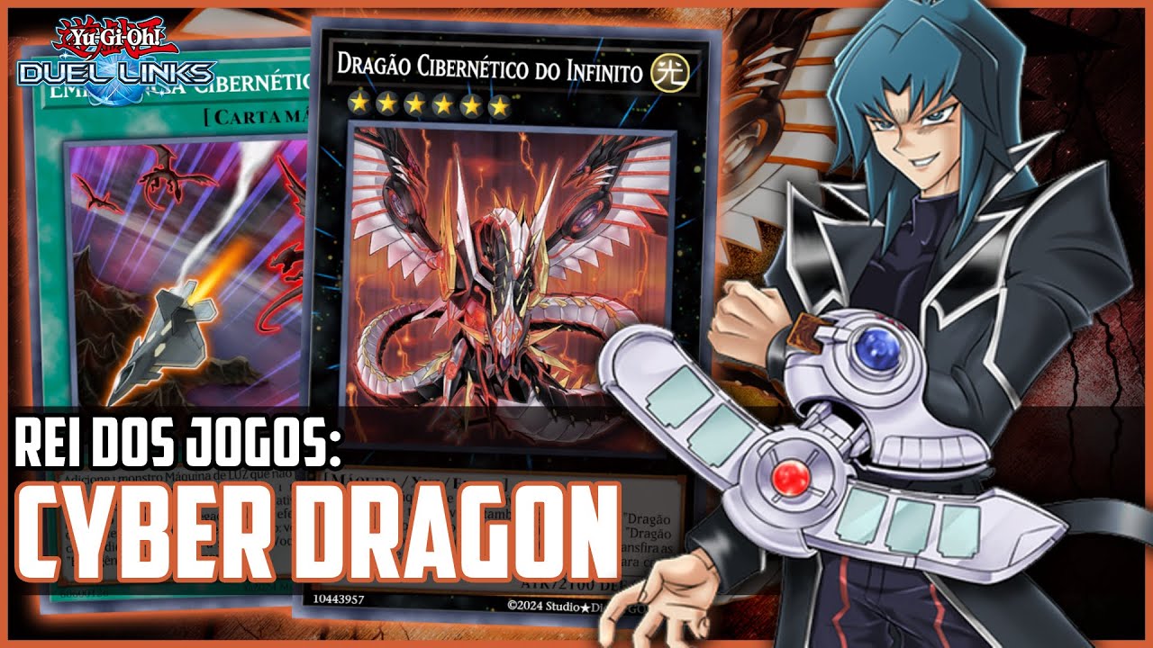 REI DOS JOGOS: CYBER DRAGON FINALMENTE NO META? [DUEL LINKS]