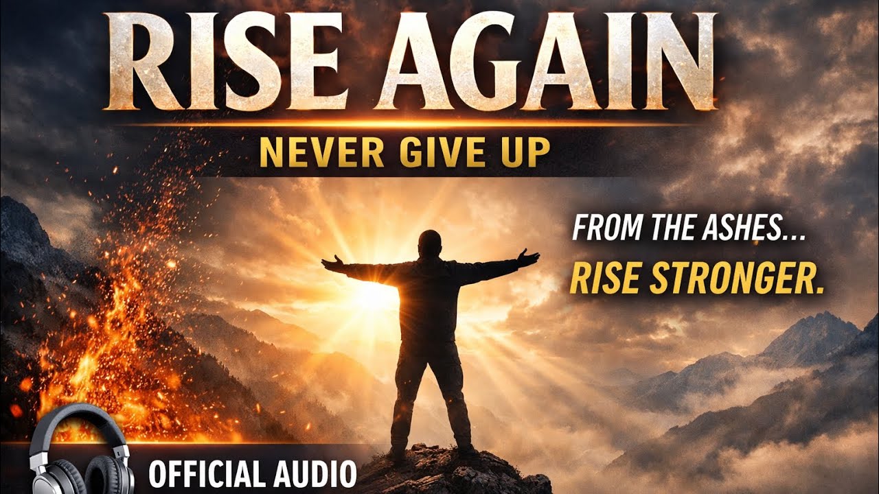 RISE AGAIN – Powerful Emotional English Song | Never Give Up (Official video)