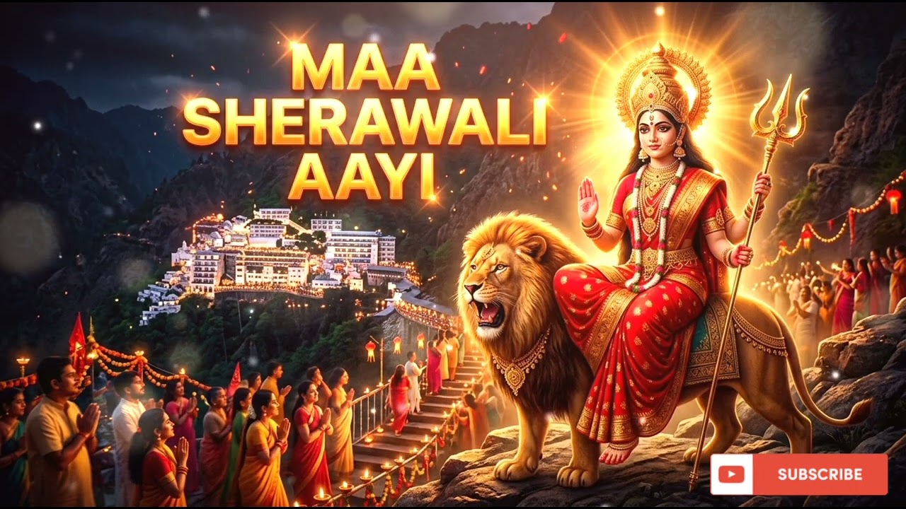 Punjabi Mata Rani Bhajan Maa Sherawali Aayi| Navratri Special Bhakti Song | Jai Mata Di