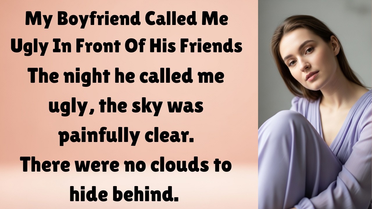 My Boyfriend Called Me Ugly in Front of His Friends💔 | English Story (A1–A2)