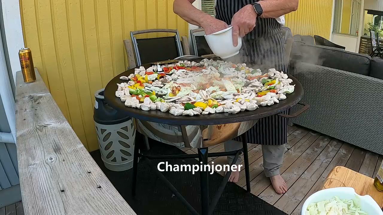 Kyckling Grönsaks Wok på Muurikka