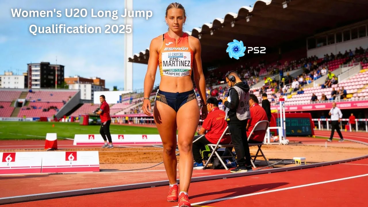Women's U20 Long Jump Qualification 2025  #femaleathletes #womenslongjump #trackandfield