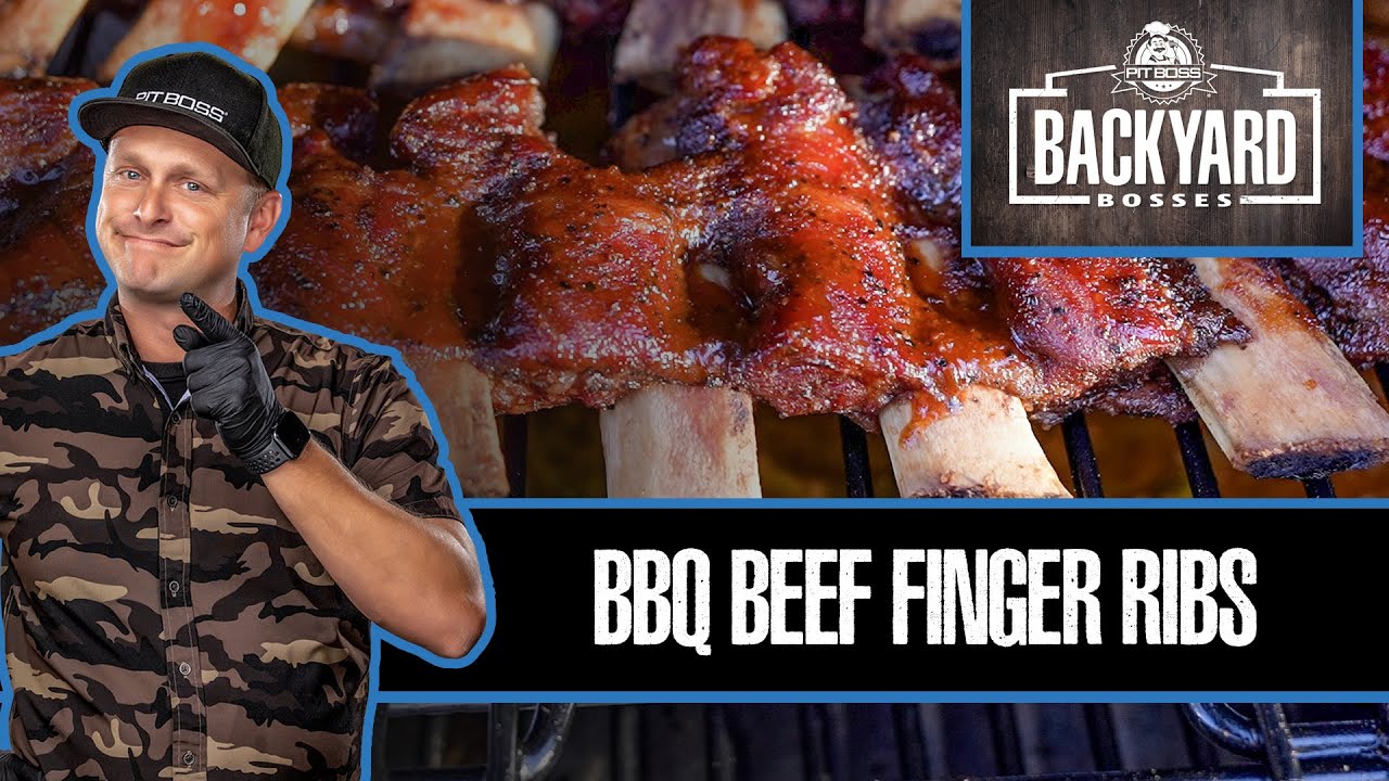 The BEST Way to Make Beef Finger Ribs on a Pellet Grill | Pit Boss Grills