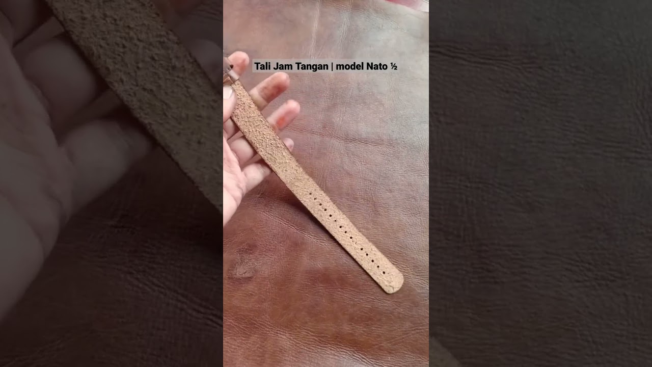 Tali Jam Tangan Kulit | Model Nato ½
