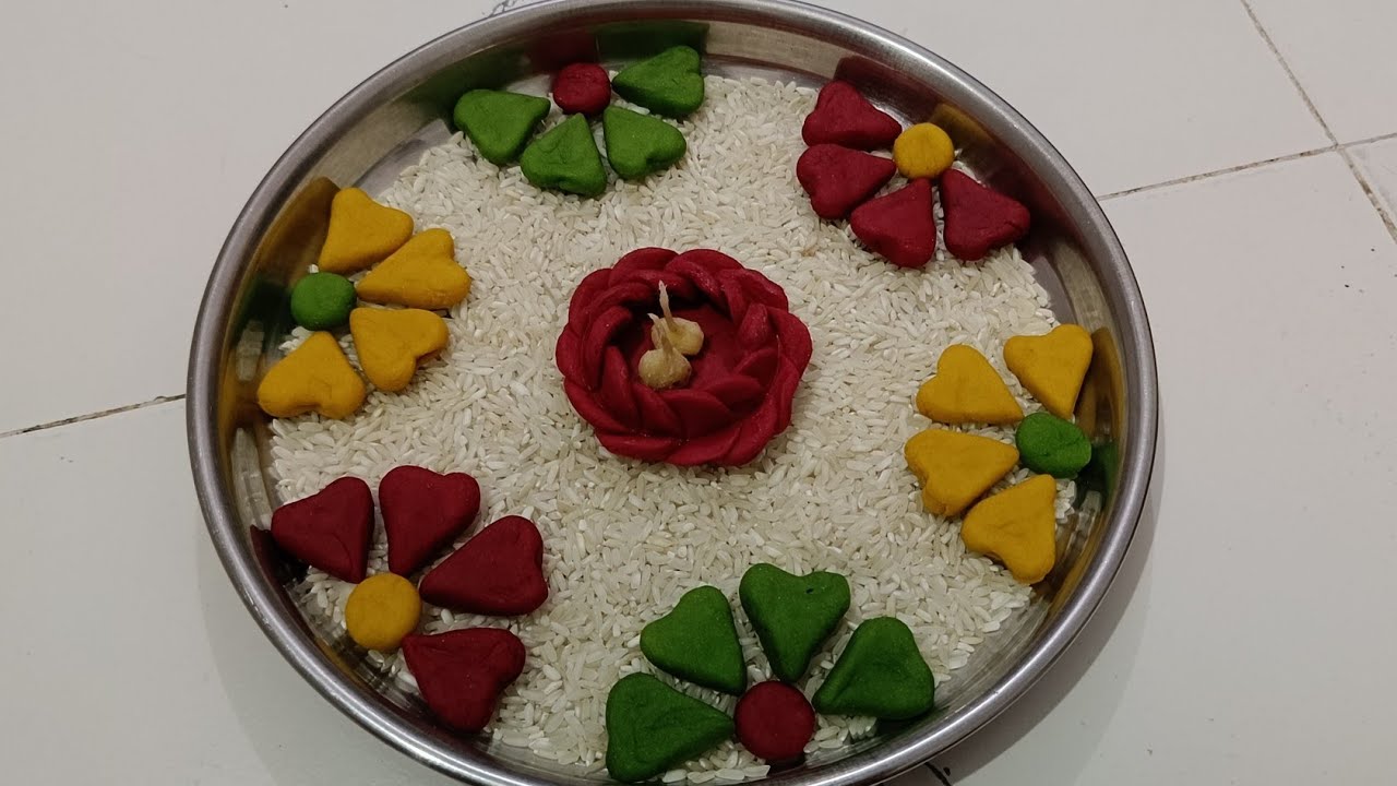Beautiful And Creative Arti Thali Decoration Ideas | Arti Ni Thali Sangarvani Rit