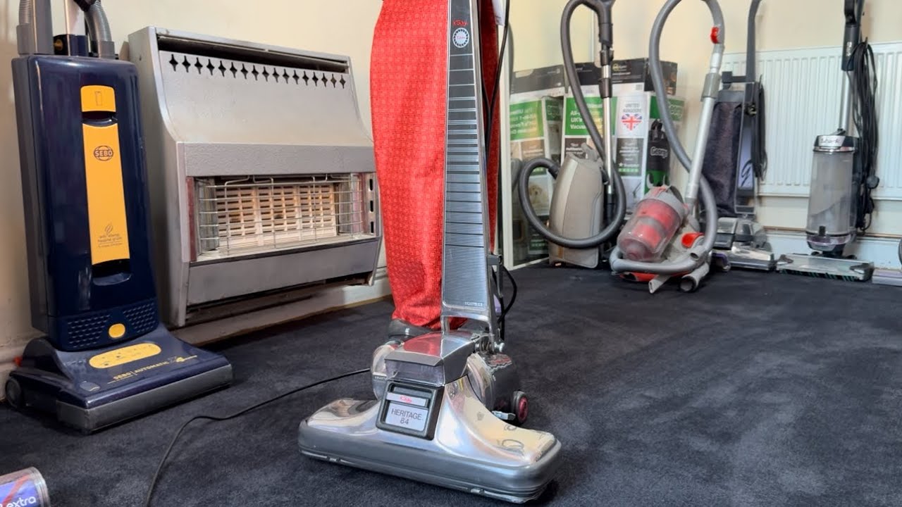 [1984] BRAND NEW Kirby Heritage 84 Turbo vacuum cleaner - First Look & brief testing