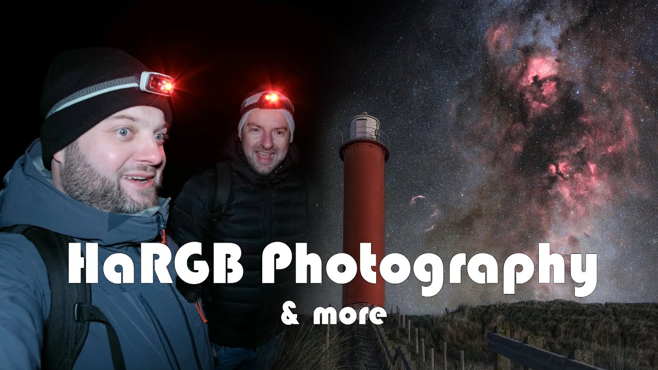 HaRGB, Star Trails & Milky Way Astrophotography At The Lighthouse