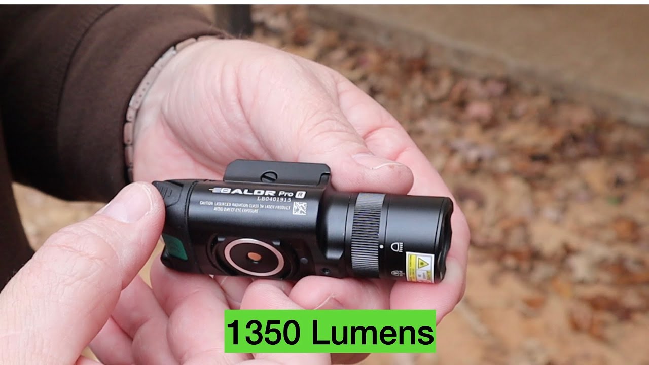 Обзор оружейного фонаря Olight Baldr Pro R