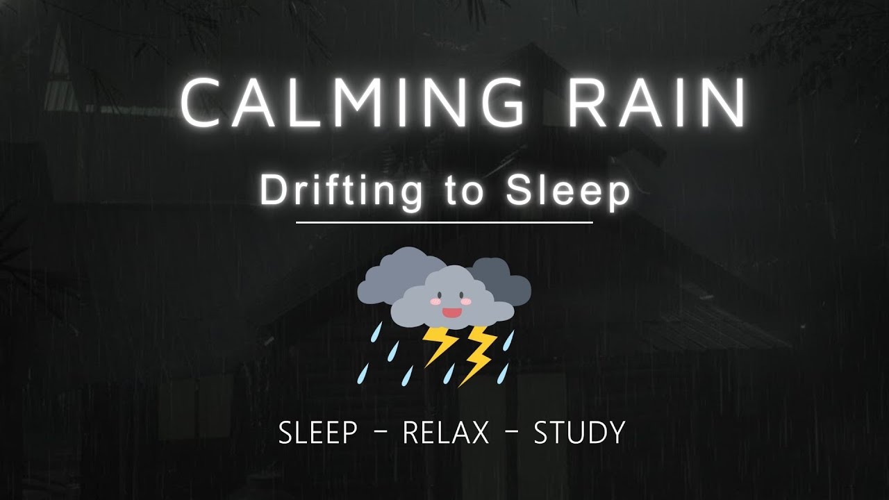No Ads Rain Sounds for Sleeping 🌧️ | ASMR Rain & Thunder Sounds for Deep Sleep