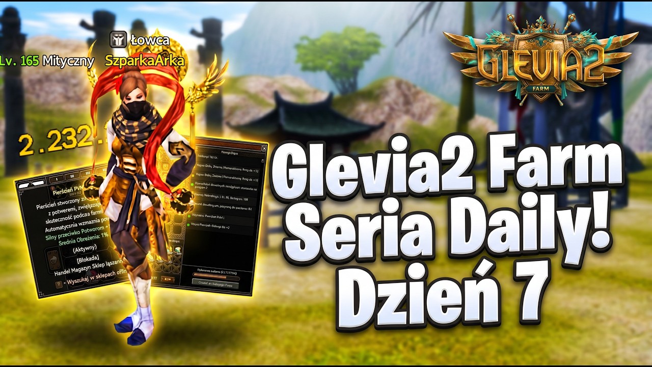 [#07] Glevia2 FARM -  POKONANY PRZEZ REKRUTA W DRODZE DO JOTUNA - Seria DAILY!
