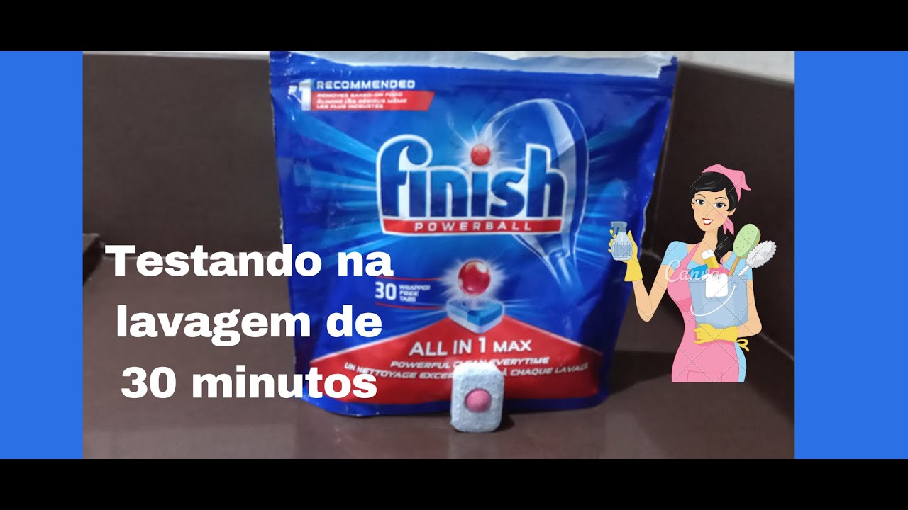 QUAL TEMPERATURA CHEGA A LAVAGEM DE 30 MINUTOS,ESSA FUNÇÃO SECA?  FINISH POWERBALL É EFICIENTE?