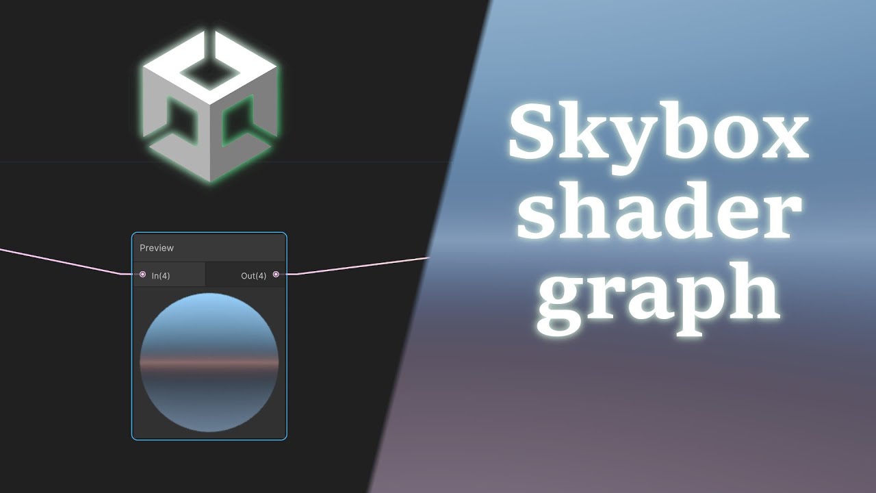 Awesome skybox shader graph in Unity