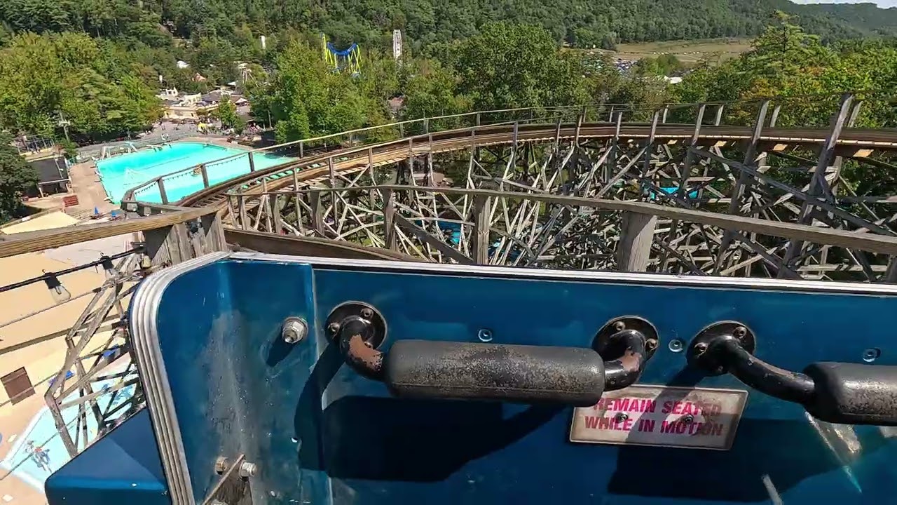 Knoebels Twister Front Seat Ride 2 (09/13/2025)