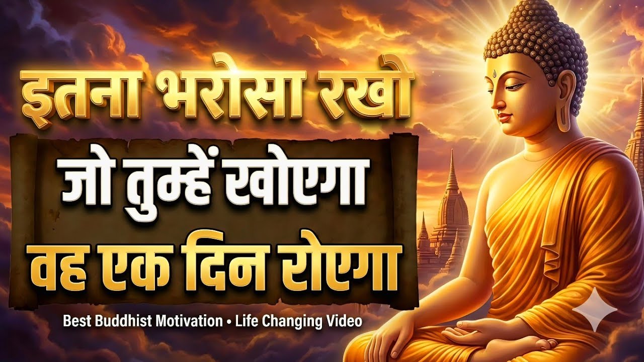 जो तुम्हें खोएगा, वो एक दिन रोएगा 😭 | Bitter Truth of Life | Buddhist Motivation
