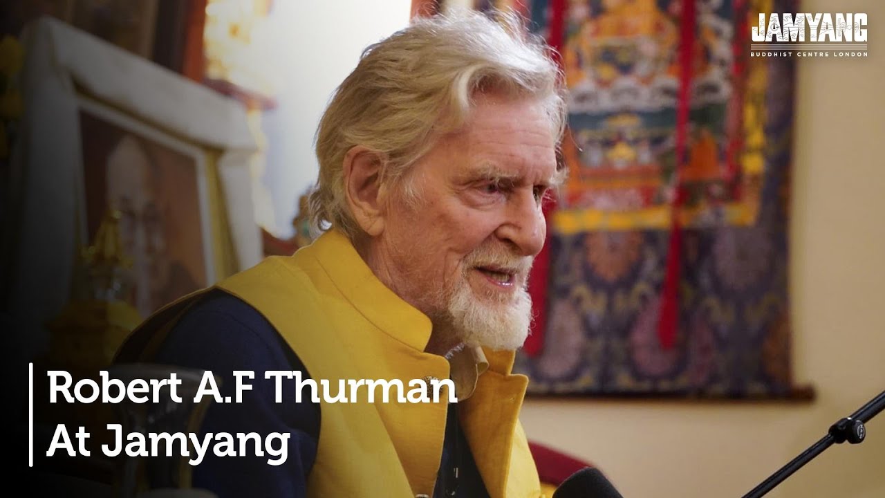 The Great 14th Dalai Lama as Guru Mahavajradhara with Robert A. F. Thurman
