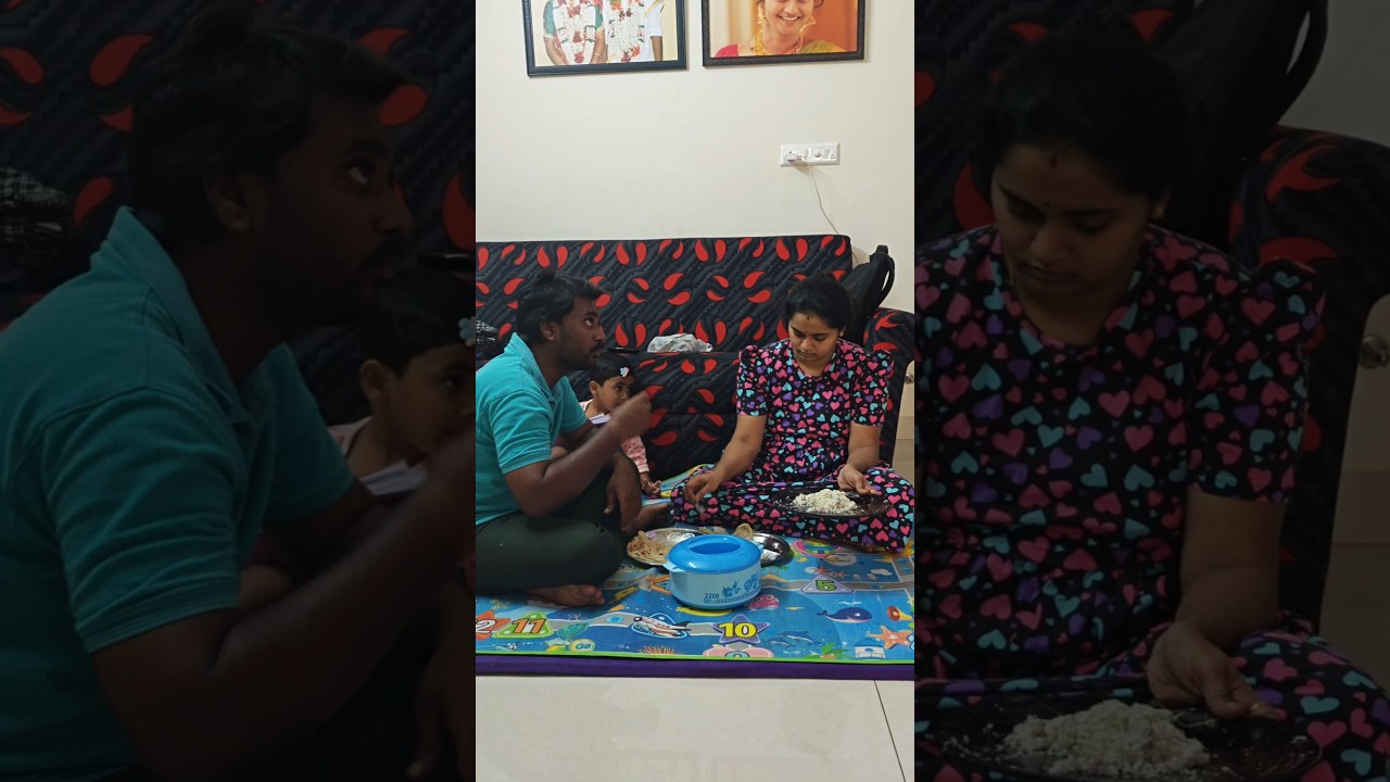 A couple's sunday painted with their daughter and son🏠🤱🩷