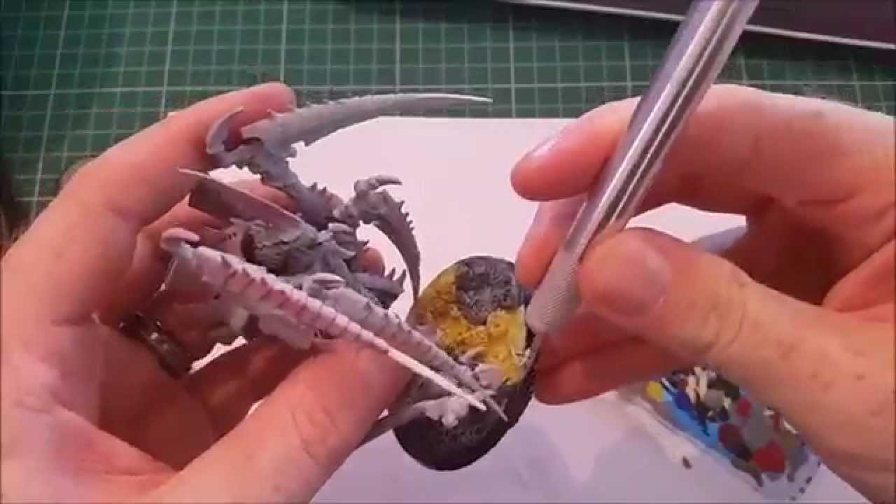 How to make a Tyranid Alien secreted base