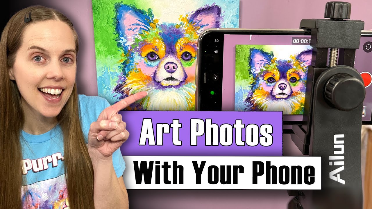 Как фотографировать произведения искусства с помощью телефона (Android или iPhone)