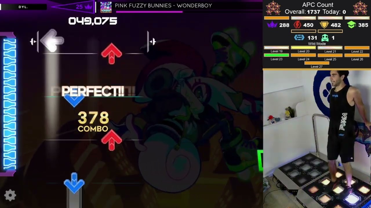 [StepManiax] - Pink Fuzzy Bunnies Wild - Current World Record (6P)
