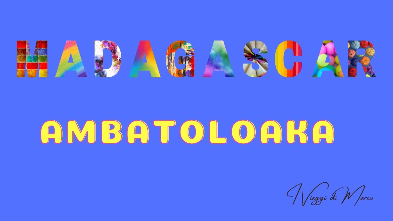 AMBATOLOAKA Nosy Be Madagascar