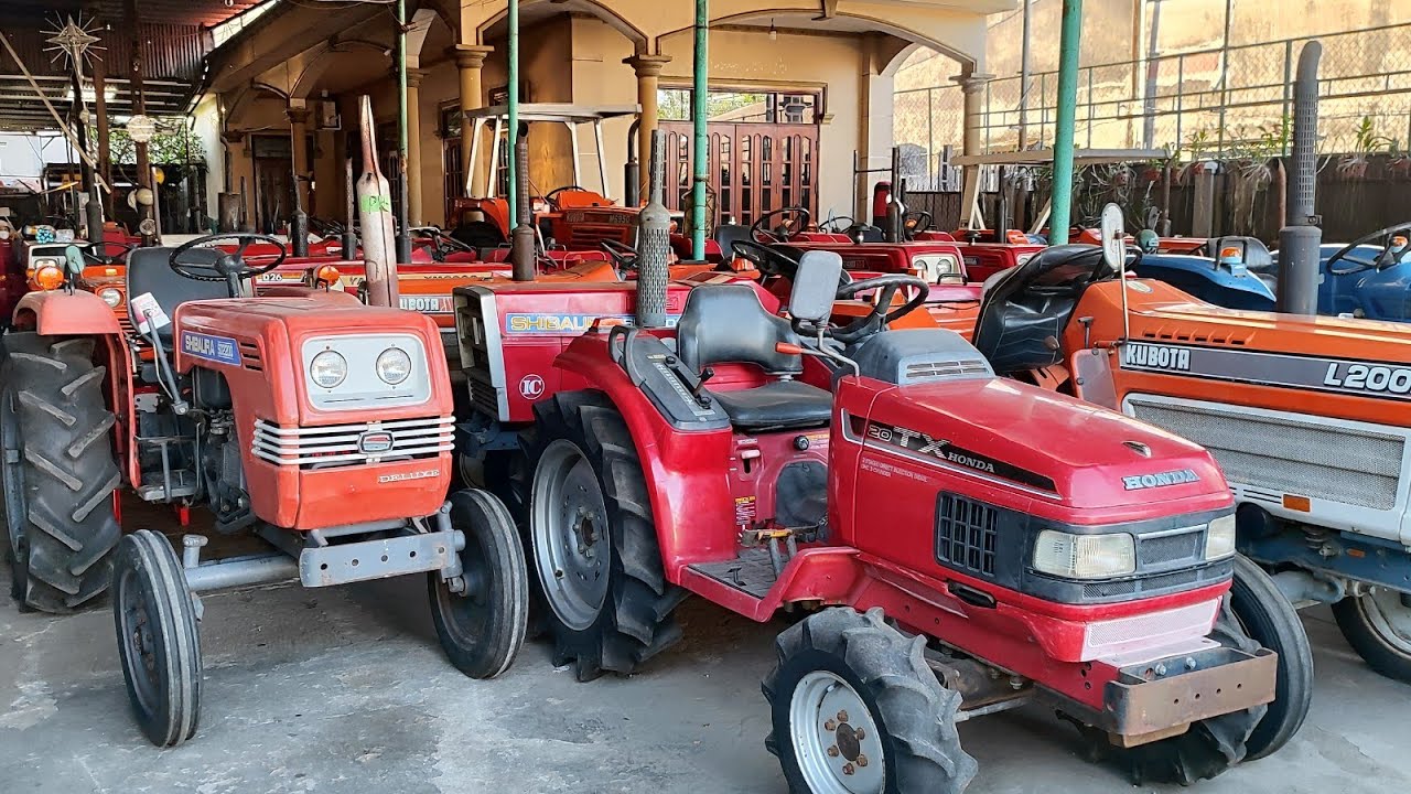 Nông cơ vinh mới về gần 100 chiếc máy cày nhật bãi đẹp long lanh.