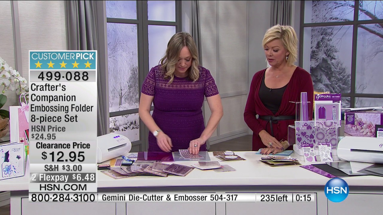 HSN | Crafter's Companion Clearance up to 50% Off 02.06.2017 - 04 PM