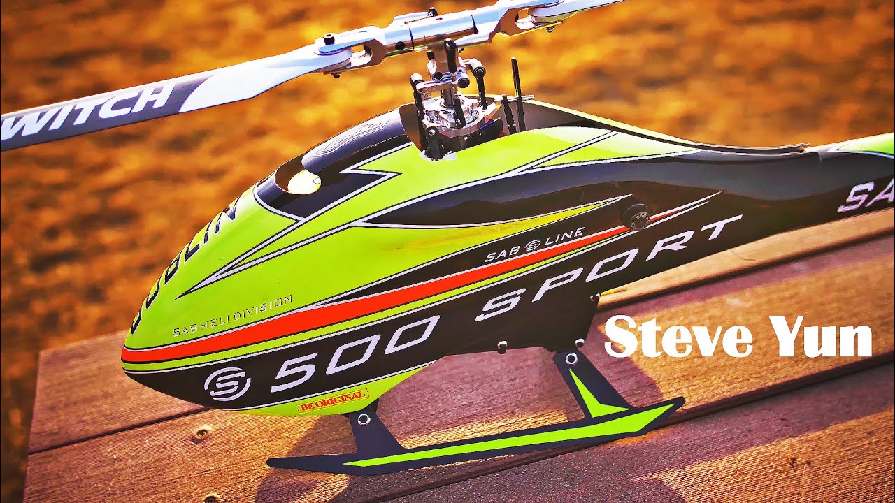 Steve Yun flying Gobin 500 Sport