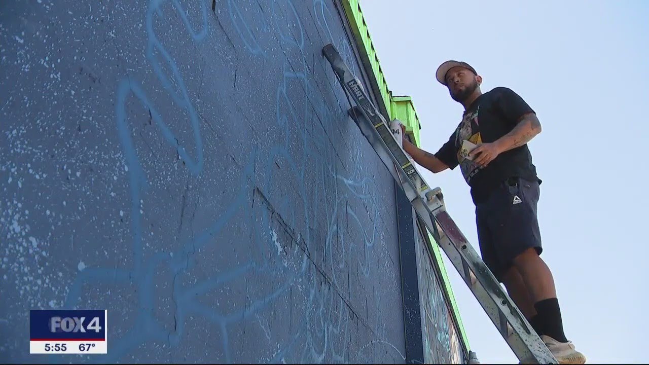 North Texas artist shares his journey to becoming a muralist