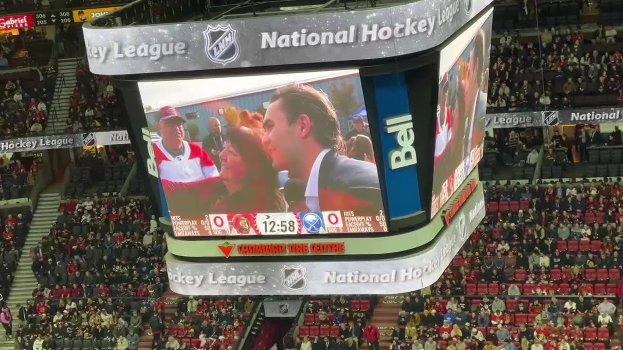 Josh Norris honored in Ottawa