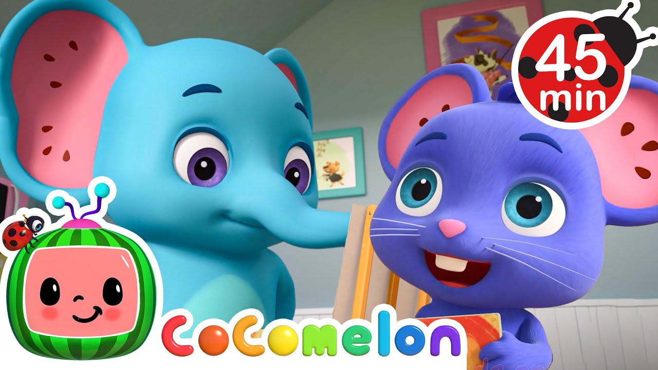 Big Animal, Little Animal 🐭 | CoComelon Animal Time | Learning Songs for Kids